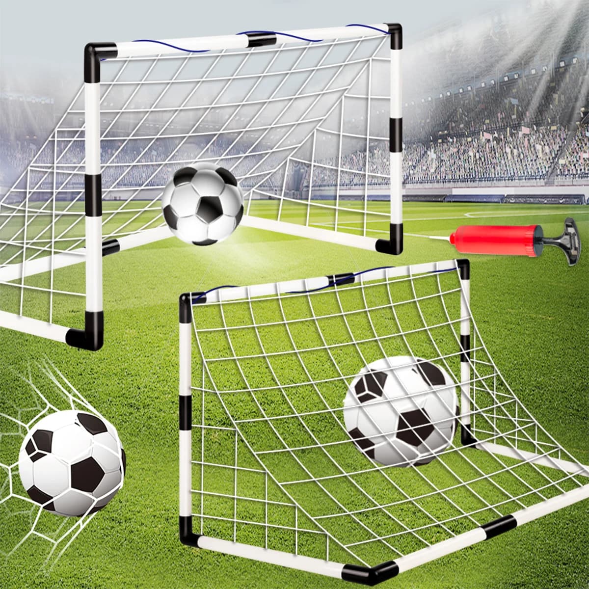 FOLDABLE FOOTBALL GOAL KIT FOR KIDS