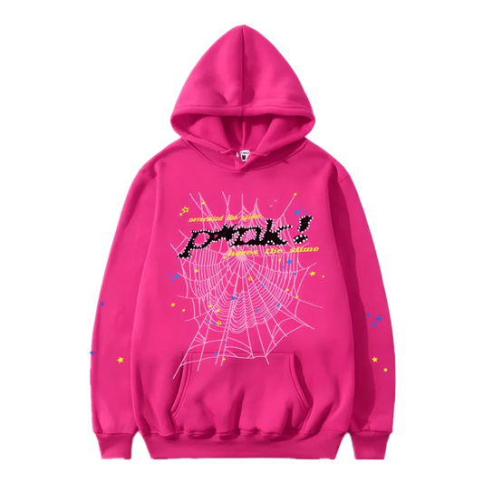 Sp5der PNK Hoodie in Pink