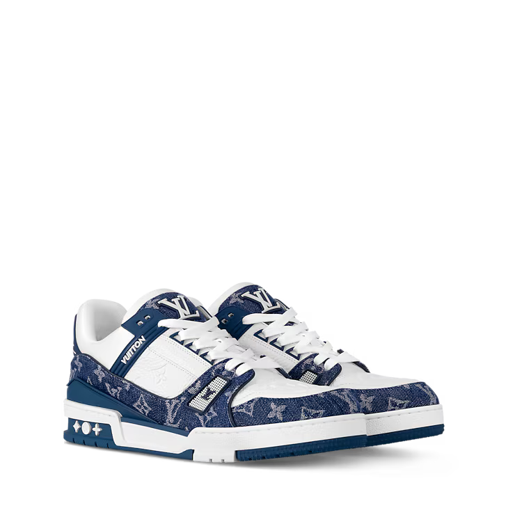1A9JGT LV Trainer Sneaker Blue