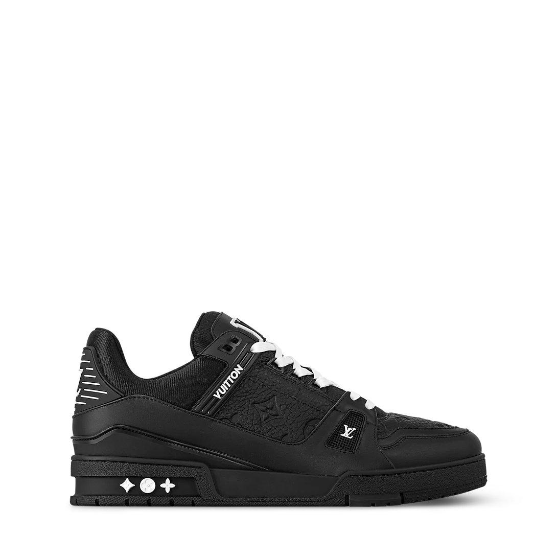 Black Lv Trainer Sneaker